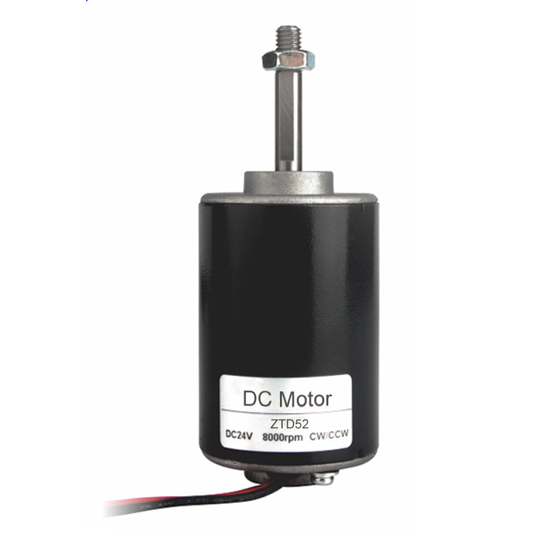 52mm 12 Volt 8000rpm 24V 4000rpm High Speed Dril Brushed DC Motor