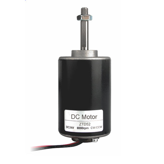 52mm 12 Volt 8000rpm 24V 4000rpm High Speed Dril Brushed DC Motor
